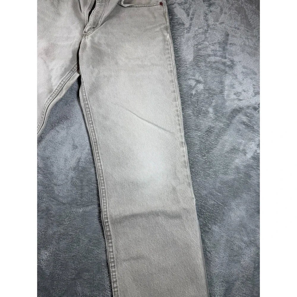 Vtg Levi's 550 Relaxed Fit Jeans Men's 34x34 Gray USA Made 80s 90s Tapered Leg